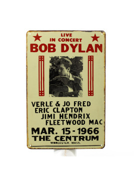 Plaque Bob Dylan