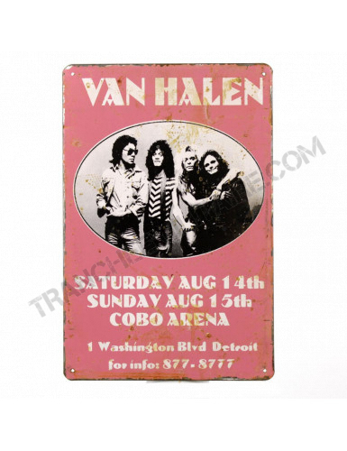 Plaque Van Halen
