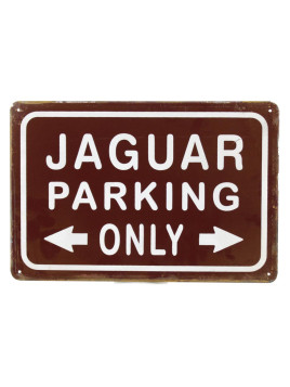 Plaque vintage Jaguar