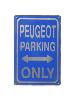 Plaque vintage Peugeot