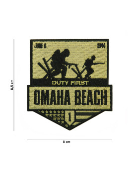 Patch en tissu Omaha beach