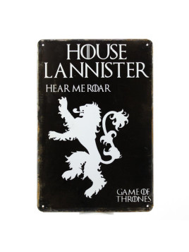 Plaque Lannister (GOT)