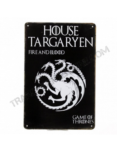 Plaque Targaryen (GOT)