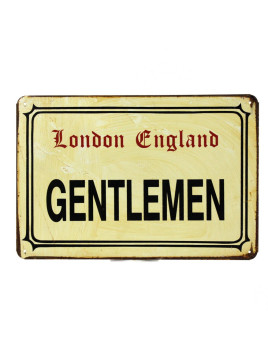 Plaque London Gentlemen