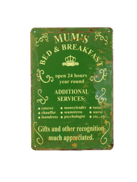 Plaque Mum's