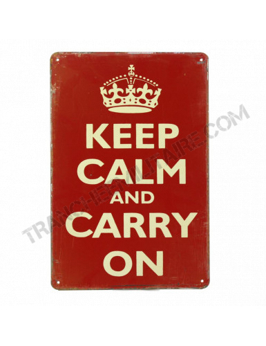 Plaque Keep Calm