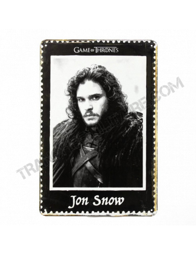 Plaque Jon Snow (GOT)