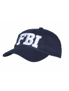 Casquette brodée en relief FBI