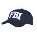 Casquette brodée en relief FBI