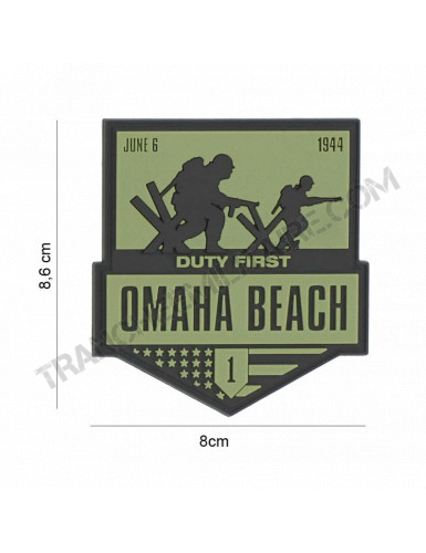 Patch 3D PVC Omaha Beach