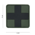 Patch 3D PVC Croix rouge