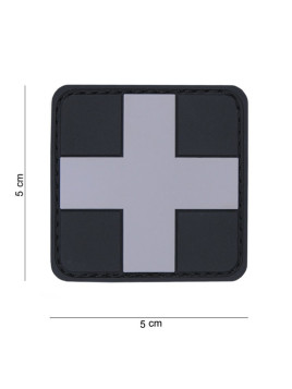 Patch 3D PVC Croix rouge
