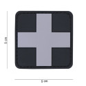 Patch 3D PVC Croix rouge