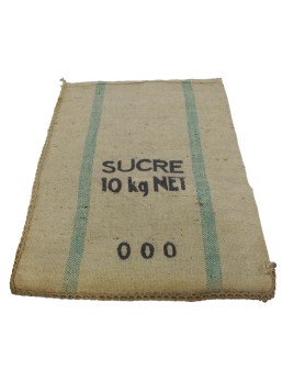 Sac Sucre en toile de jute