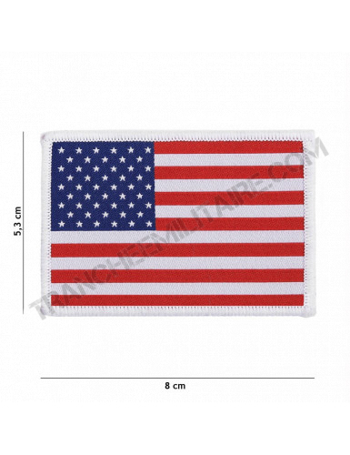 Patch tissu drapeau USA