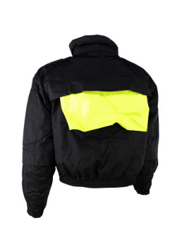 Blouson sécurité 3 en 1 avec panneau dorsal fluo