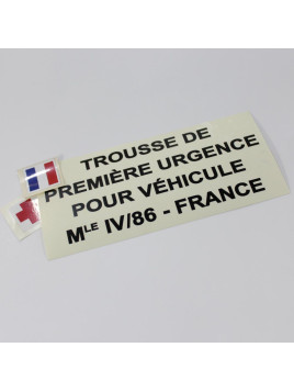 Autocollant 1ère Urgence