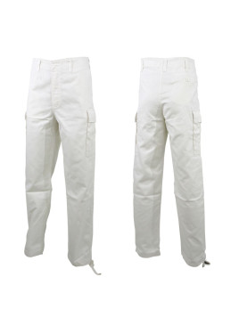 Pantalon Moleskine blanc