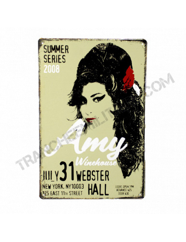 Plaque Amy Winehouse