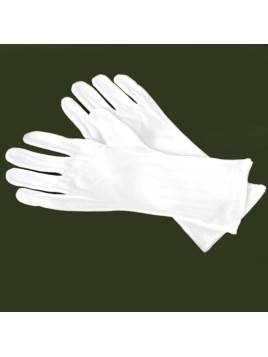 Gants blancs de propreté