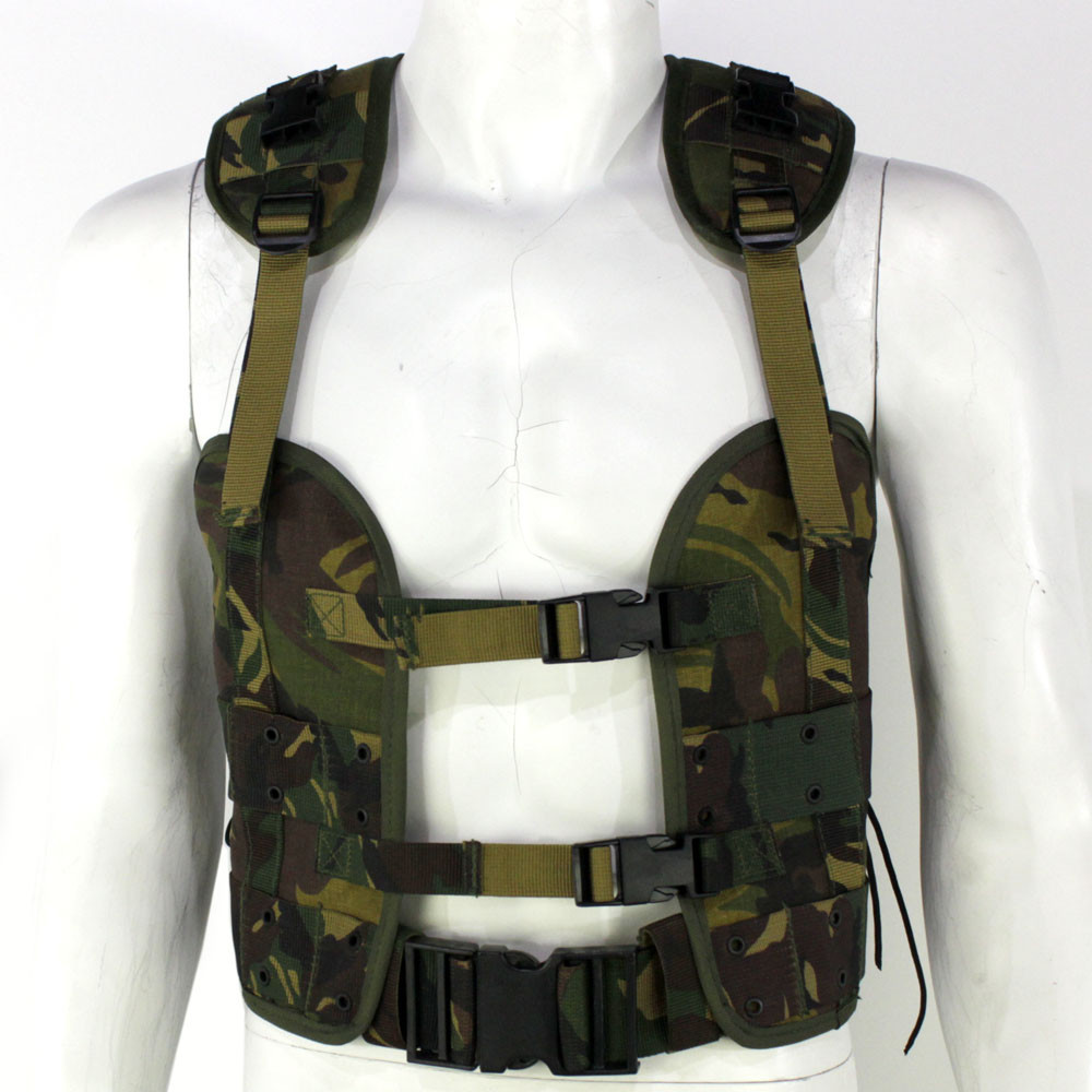 Gilet tactique militaire, accessoires de système de maintien de l'armée,  plate-forme de poitrine AirsFot, gilet pare-balles, sac à dos