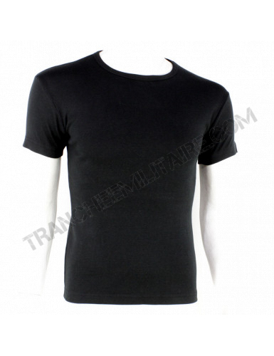 T-shirt noir (déstockage)