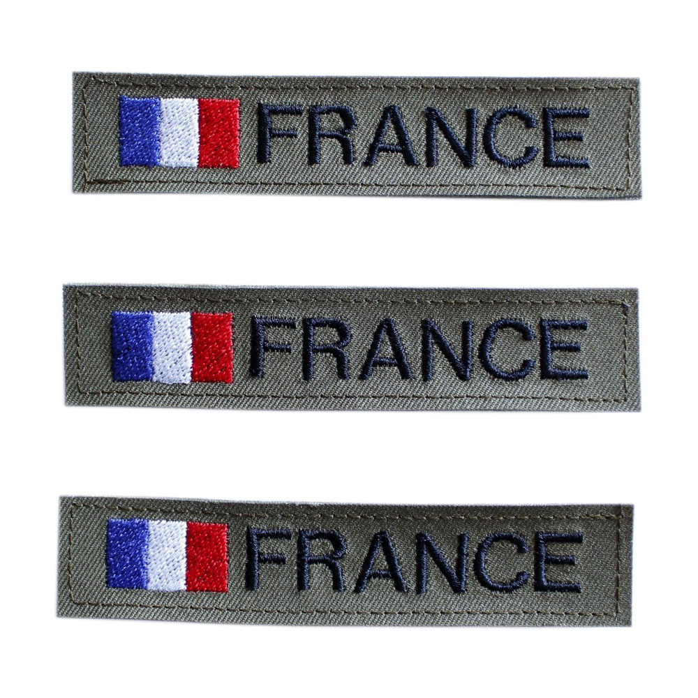 3 Bandes patro FR personnalisables - La Tranchée Militaire