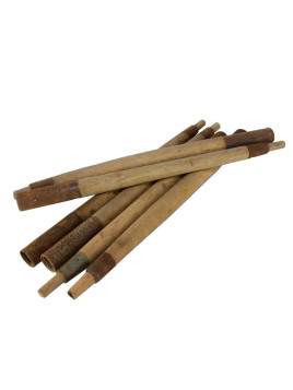 Lot de 6 mâts en bois