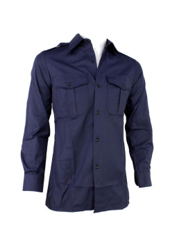 Chemise Longue Bleu foncé