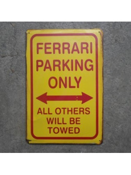 PLAQUE FERRARI