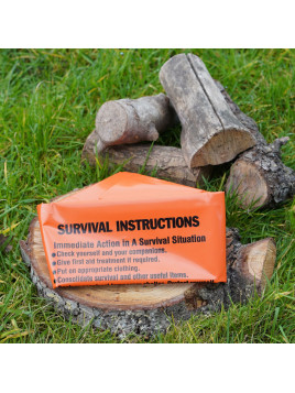 Couverture haute visibilité de survie