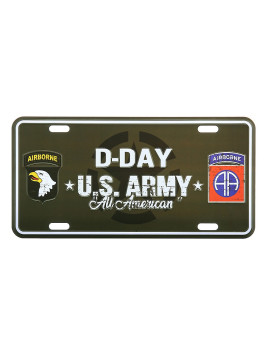 Plaque D-Day US Army