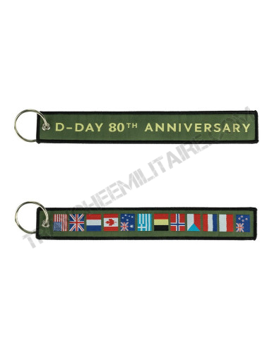 Porte-clés D-Day 80 ans