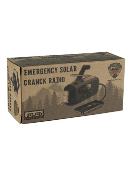 Radio à manivelle de survie