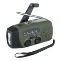 Radio à manivelle de survie