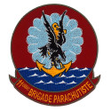 Ecusson Parachutistes "Soutenons nos troupes"
