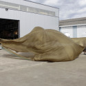 Voilure de parachute kaki