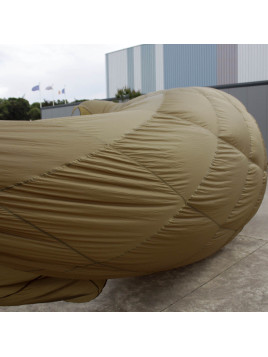 Voilure de parachute kaki