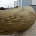 Voilure de parachute kaki