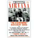 Affiche de concert Nirvana