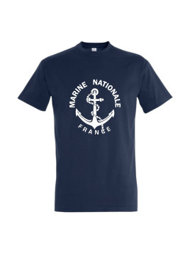 T-shirt Marine Nationale (bleu marine)