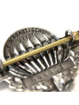 Brevet Militaire de Parachutisme DELSART (numéroté)