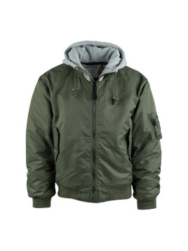 Bomber MA-1 à capuche