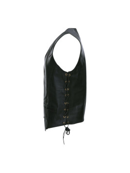 Gilet en cuir