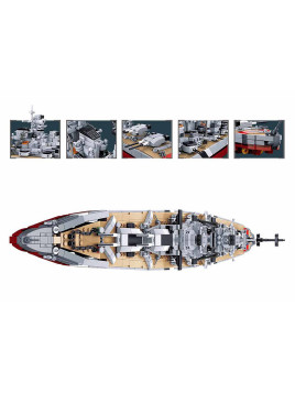 Bismarck à construire