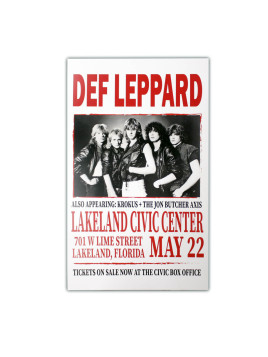 Affiche Def Leppard