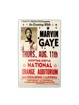 Affiche Marvin Gaye