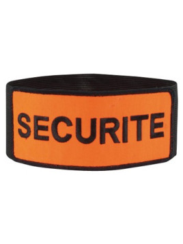 Brassard SECURITE elastiqué Jaune