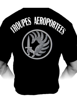 T-shirt Troupes Aéroportées METRO (Paratrooper Inc)