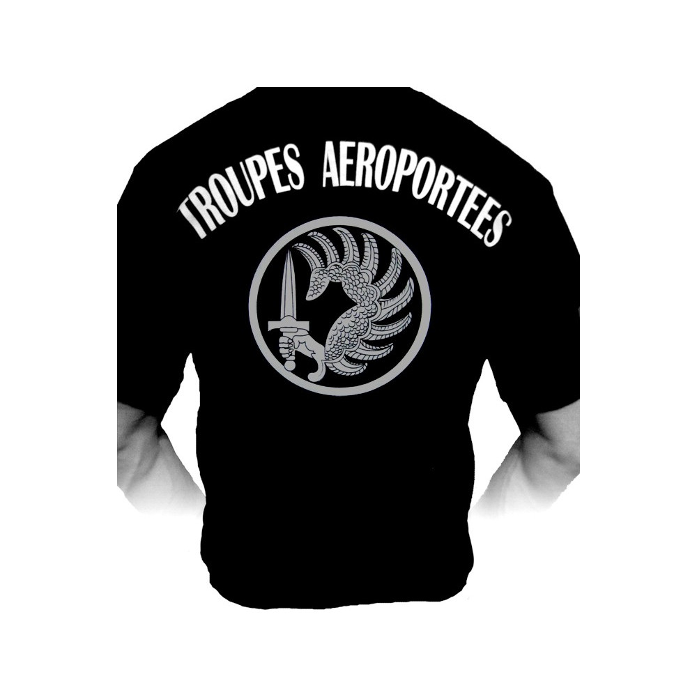 T-shirt Troupes Aéroportées METRO (Paratrooper Inc)